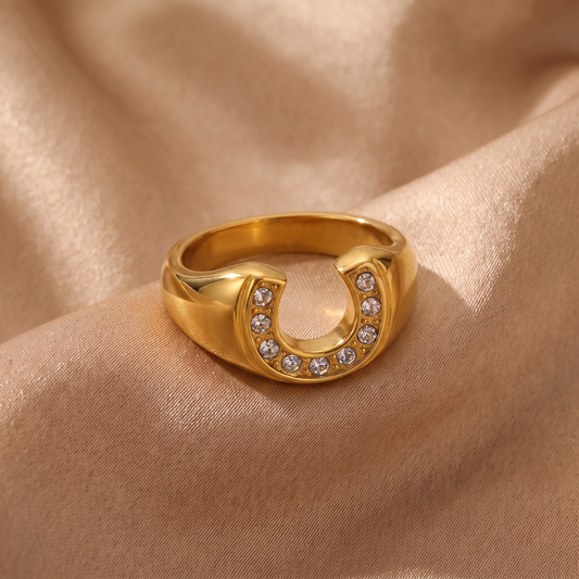 Horseshoe Signet Ring
