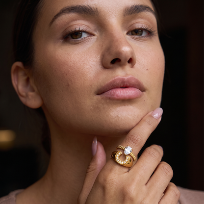 Horseshoe Signet Ring