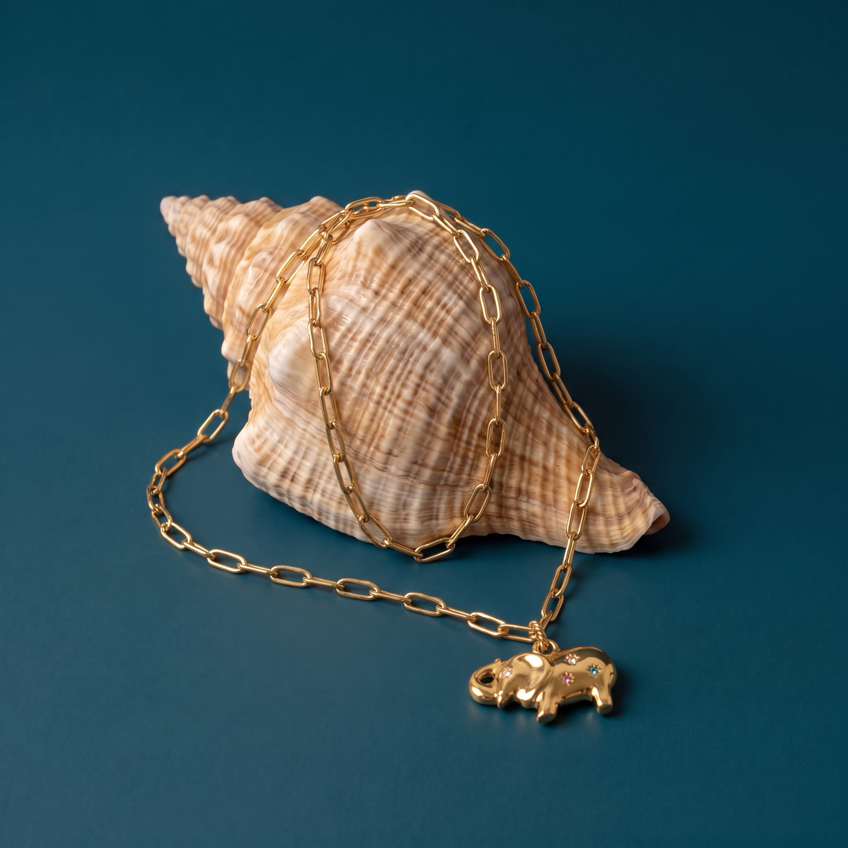 Petit Elephant Necklace