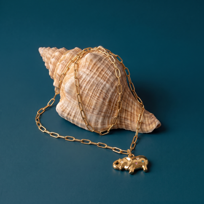 Petit Elephant Necklace