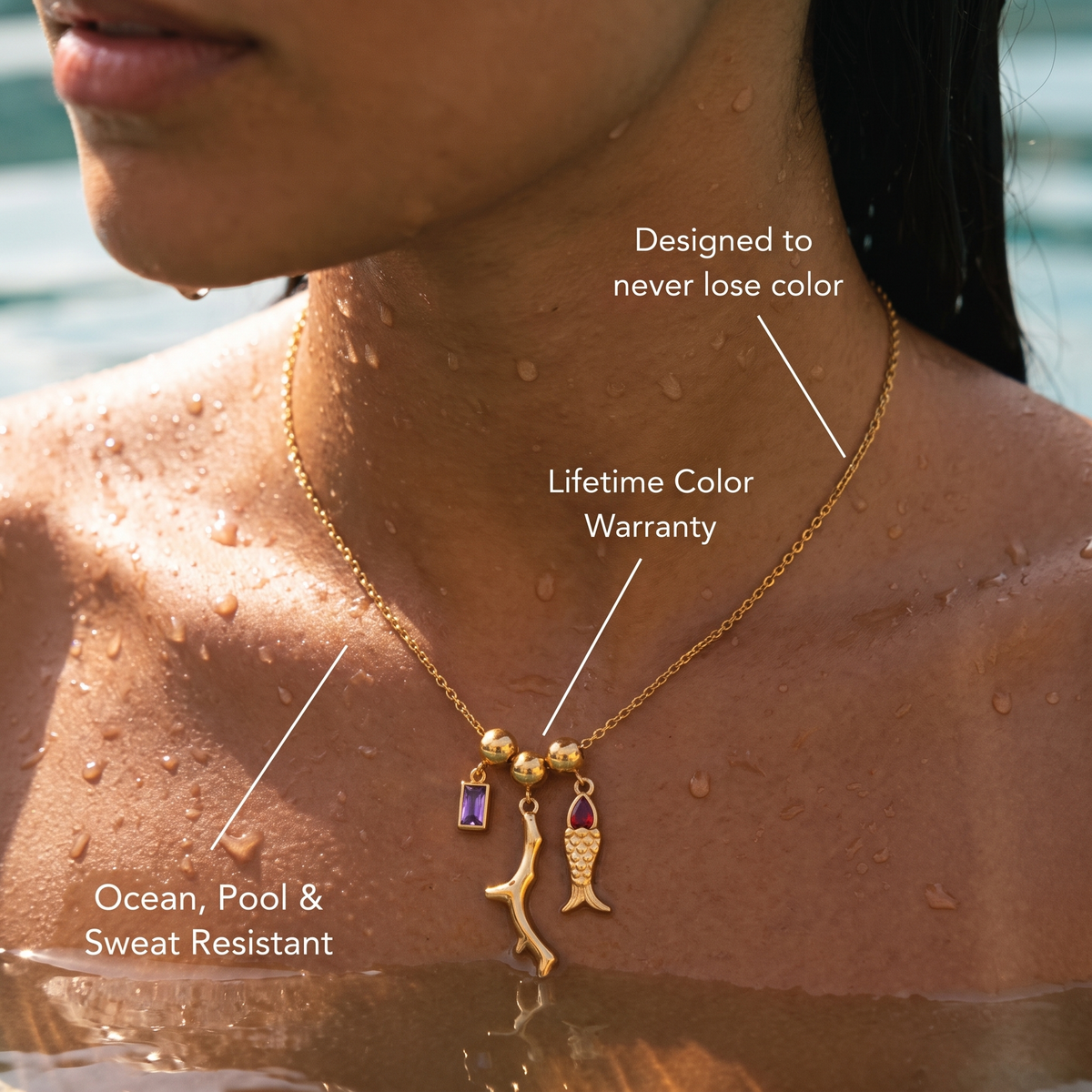 Riviera Charm Necklace