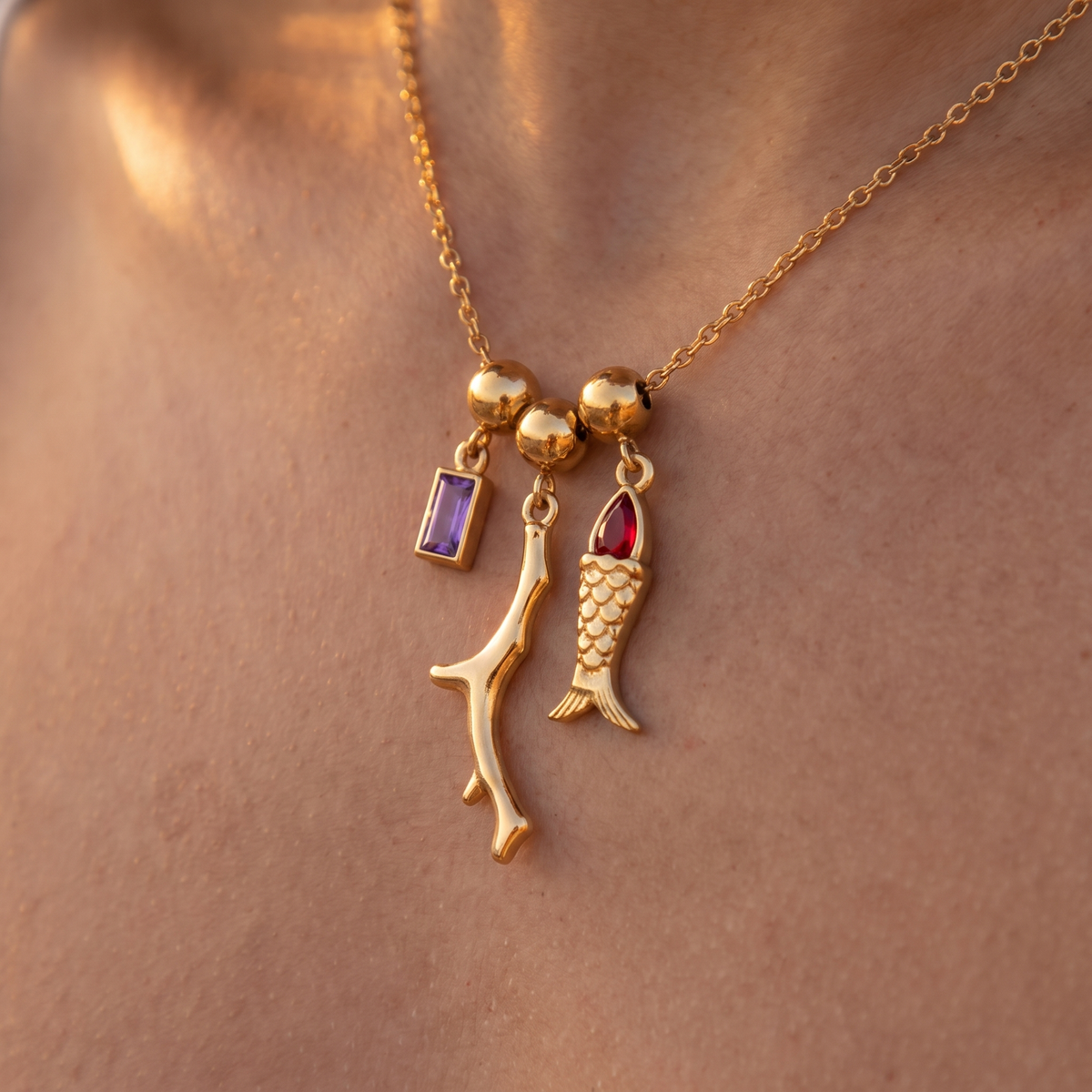 Riviera Charm Necklace