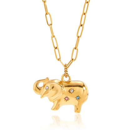 Petit Elephant Necklace