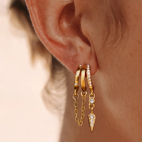 Arrow Drop Earrings