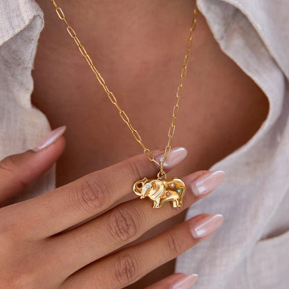 Petit Elephant Necklace