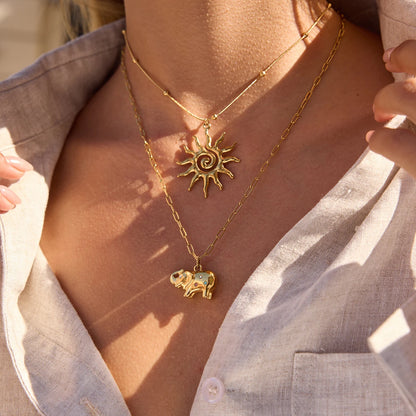 Petit Elephant Necklace