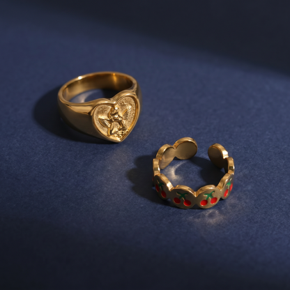 Angel Heart Ring