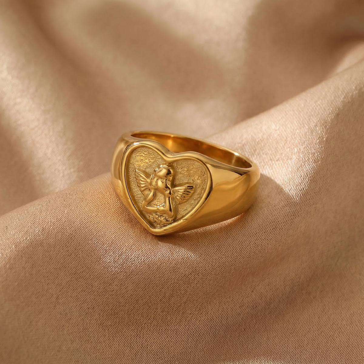 Angel Heart Ring