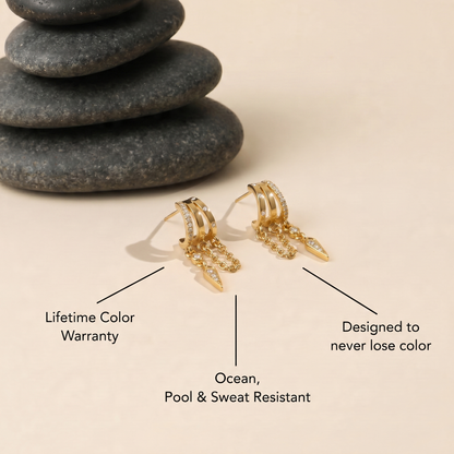 Arrow Drop Earrings