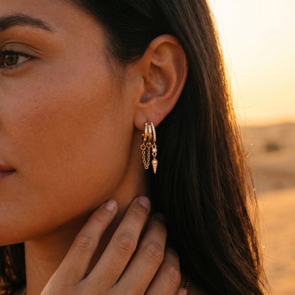 Arrow Drop Earrings