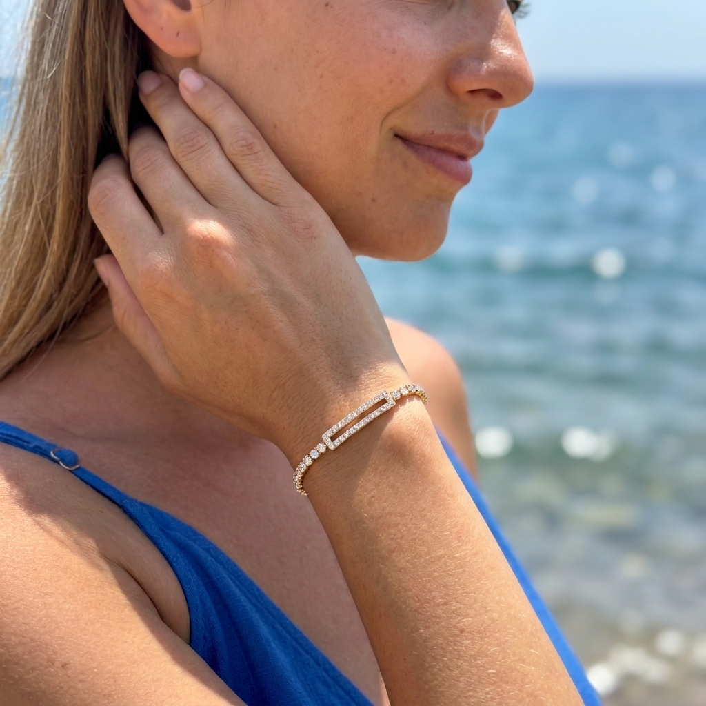 Barrette Tennis Bracelet