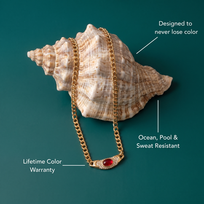 Celeste Stone Necklace