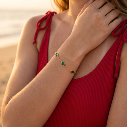 Emerald Jewelry Set
