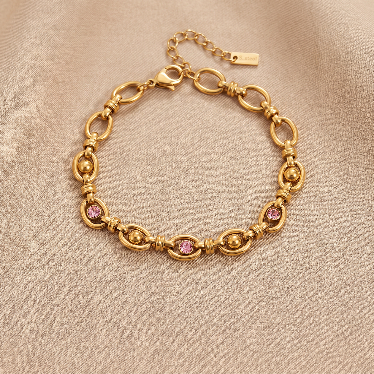 Maille Rose Bracelet
