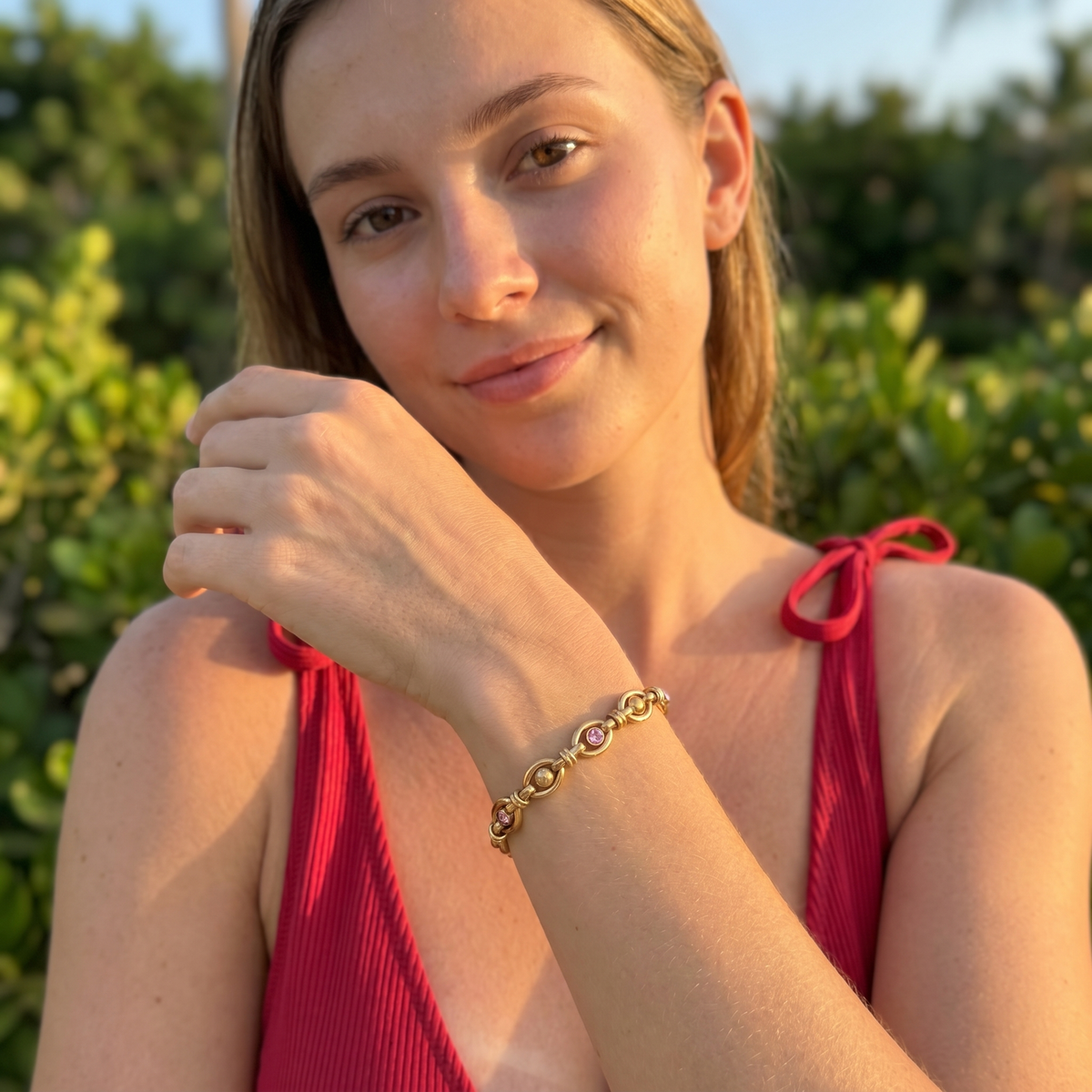 Maille Rose Bracelet