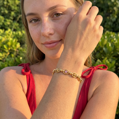 Maille Rose Bracelet