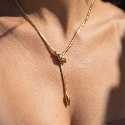 Maison Drop Necklace