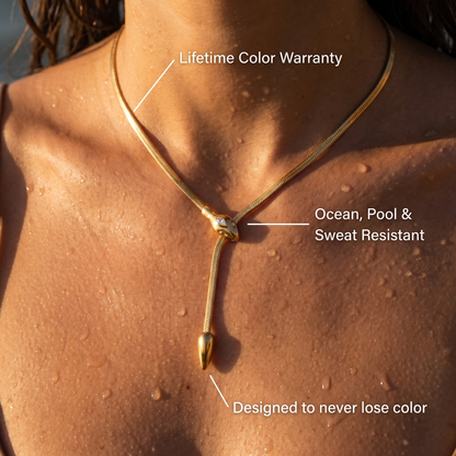Maison Drop Necklace