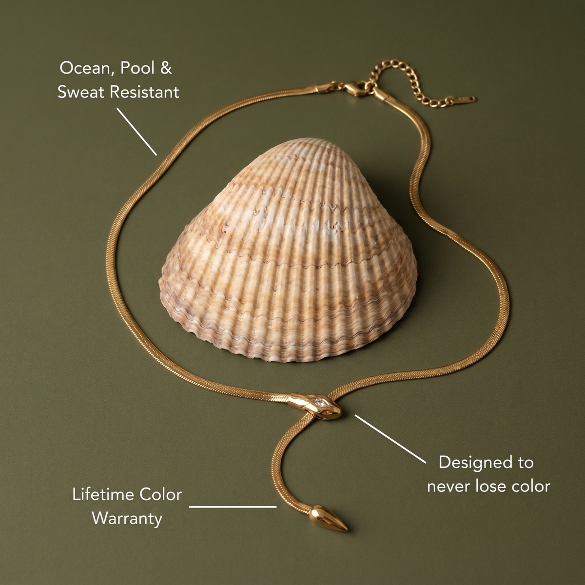 Maison Drop Necklace