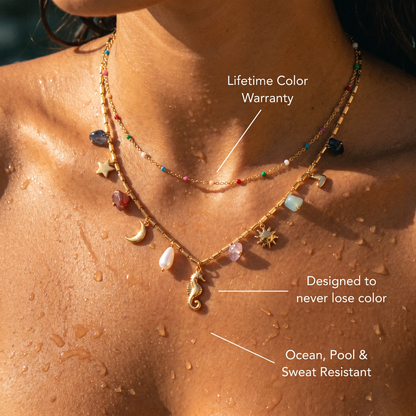 Mykonos Charm Necklace