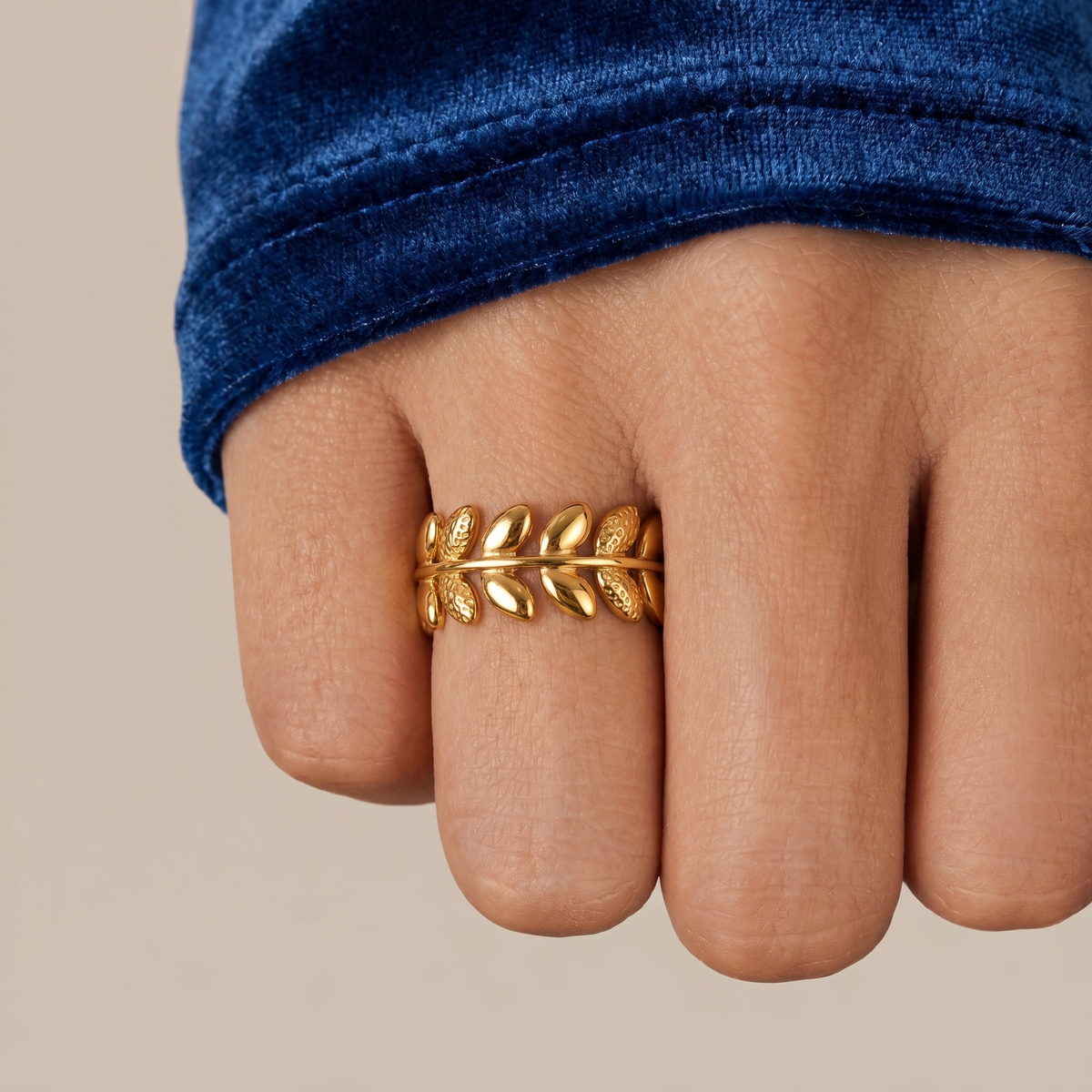 Olive Branch Ring