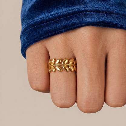 Olive Branch Ring