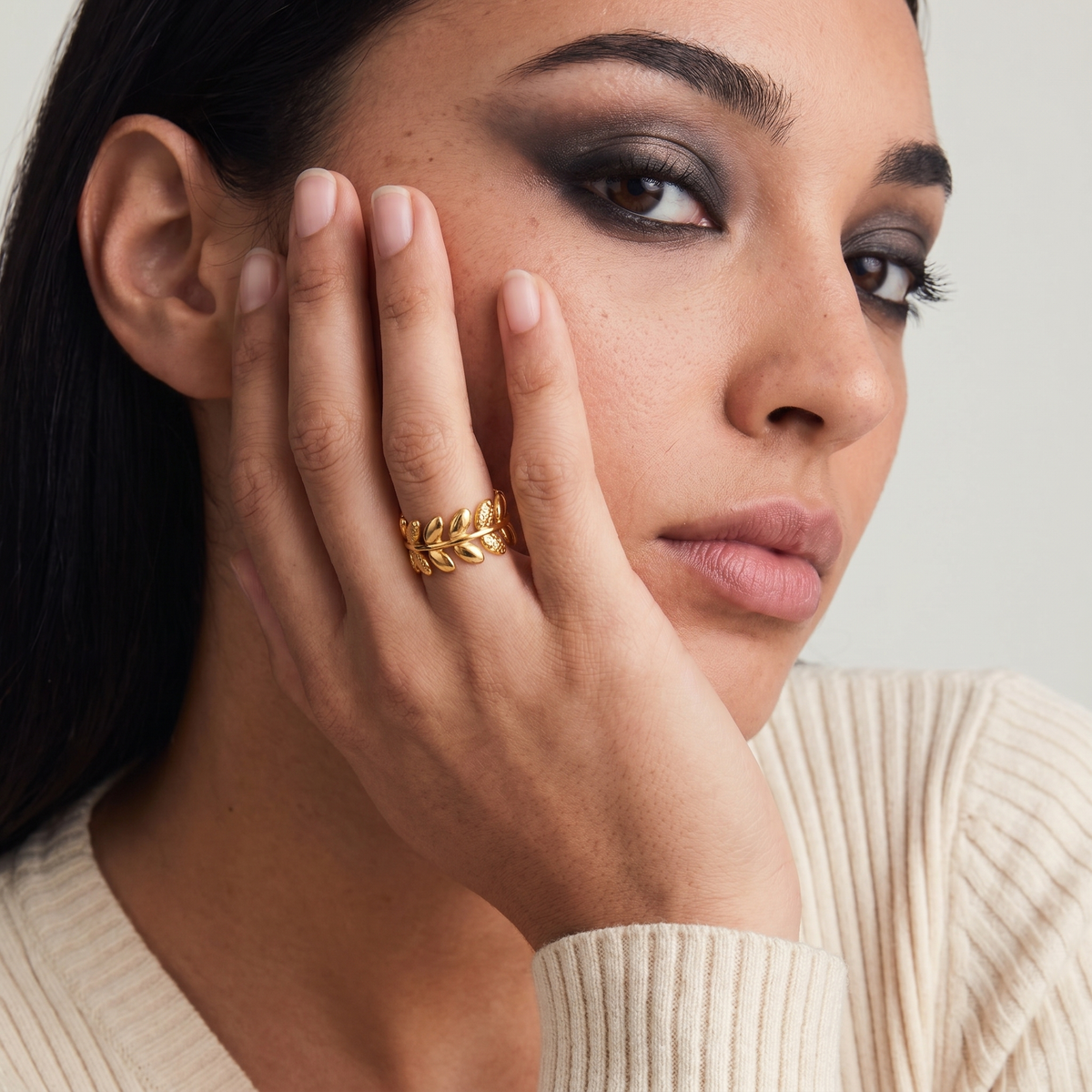 Olive Branch Ring