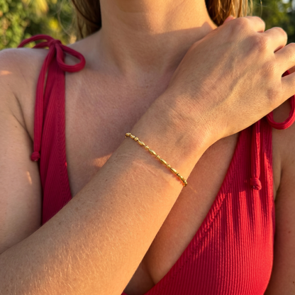 Olive Chain Bracelet