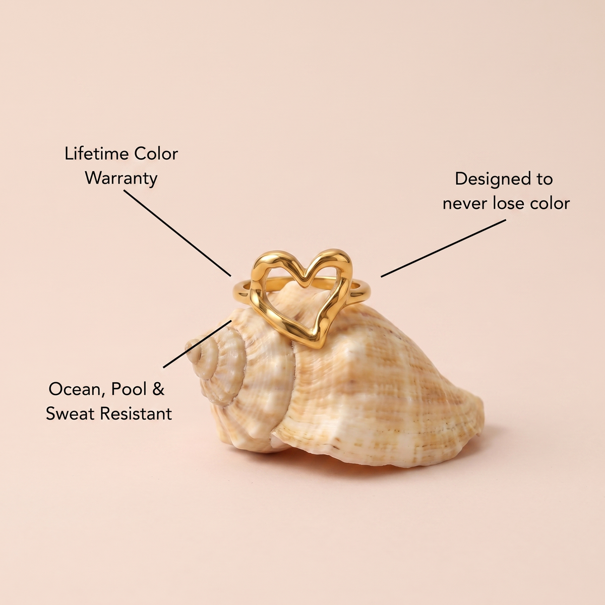 Open Heart Ring