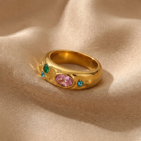 Pastel Stone Ring