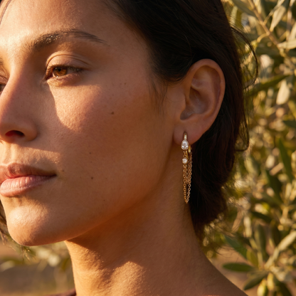 Rosée Chain Earrings