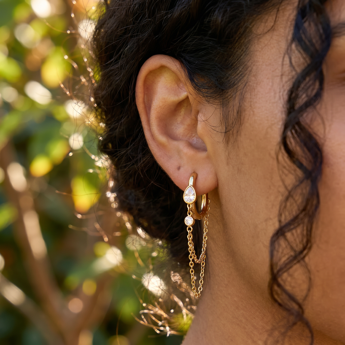 Rosée Chain Earrings