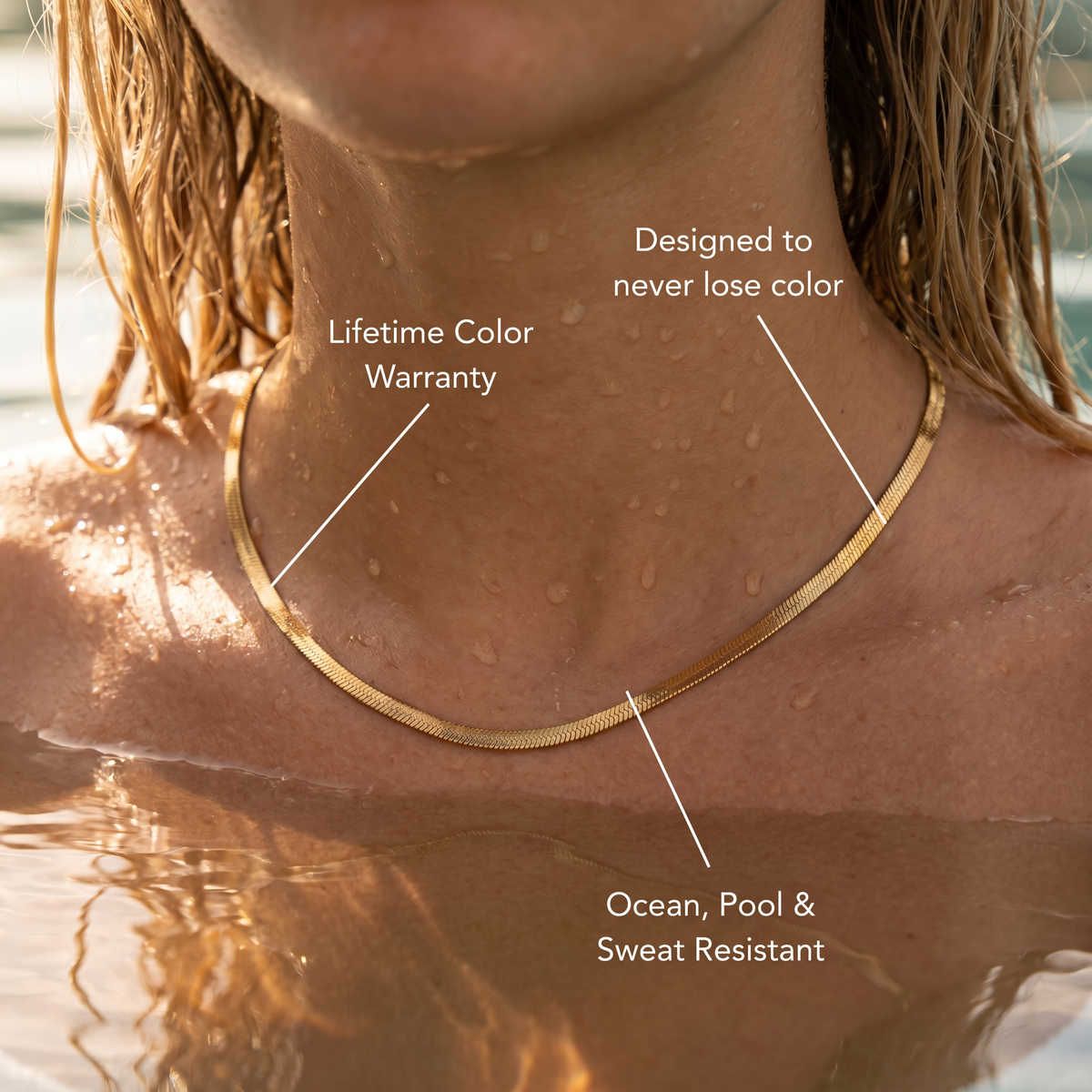 Silk Chain Necklace