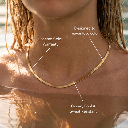 Silk Chain Necklace
