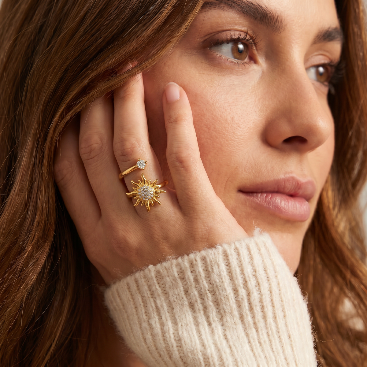 Sun Stone Ring
