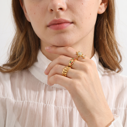 Sun Stone Ring