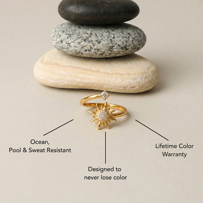 Sun Stone Ring