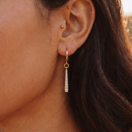 Trait Hoop Earrings