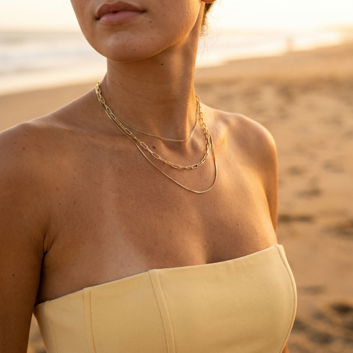 Trio Chain Necklace